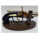 Vintage Derringer Gun Table Lighter