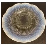 Opalescent Hobnail Serving Platter