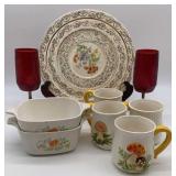 Vintage Kitchenware and Candleholders