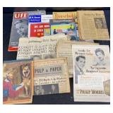 Vintage Magazines and Newspapers