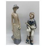 Porcelain Lady and Casades Clown