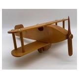 Handcrafted Wood Airplane