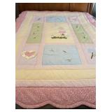 Sun Bonnet Quilt - Hand Quilted