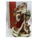Renaissance Holiday Santa Figurine