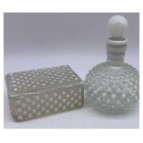 Fenton Hobnail Opalescent Vanity Decor