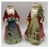 Vintage Handpainted Santa
