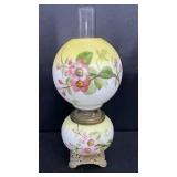 Antique G.W.T.W. Hand Painted Lamp