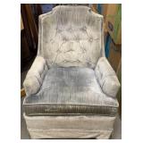 Crushed Velvet Occasional Chair