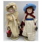 (2) Royal Doulton Nisbet Kate Greenaway Dolls