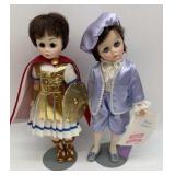 Blue Boy and Antony Madame Alexander Dolls