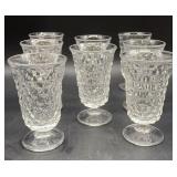 (8) American Fostoria Juice/Water Glasses