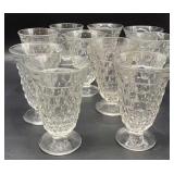 (10) American Fostoria Ice Tea Glasses