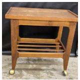Mid-Century Serving Cart