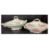 (2) Vintage Soup Tureen