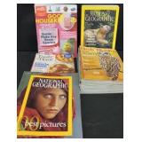National Geographic and Various Magazines