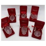 Vintage Waterford Crystal Ornaments
