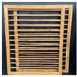 (2) Wood Display Racks