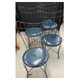 (4) Ice Cream Parlor Chairs