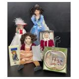 Collectible Doll Grouping