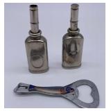 Fishing Reel Oil Cans and Bottle Opener