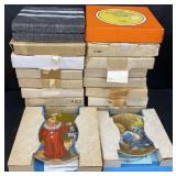 20 Collector Plates w/Boxes