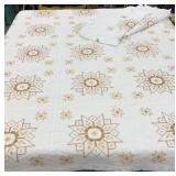 Full Hand Quilted Shams and Quilt