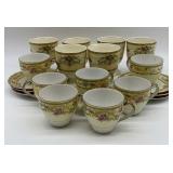 China Cups, Saucers and Egg Holders
