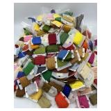 Large Lot of Embroidery Thread Bobbins and Skeins