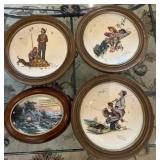 Norman Rockwell and Thomas Kinkade's Plates Norman Rockwell and Thomas Kinkade's Plates