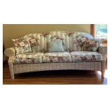 Wicker 3-Seat Sofa