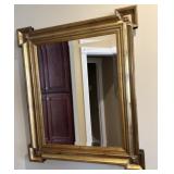 Gold Beveled Glass Mirror