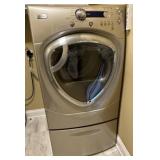 GE Profile Front Load Washing Machine and Stand GE Profile Front Load Washing Machine and Stand