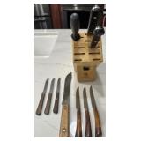 Kitchen Knives & Block Kitchen Knives & Block