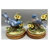 (2) Bluebird by Andrea Figurines (2) Bluebird by Andrea Figurines