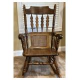 Vintage Wood Rocking Chair Vintage Wood Rocking Chair