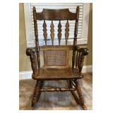 Vintage Wood Rocking Chair