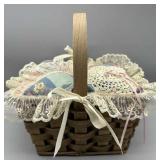 Wicker Sewing/Knick Knack Basket