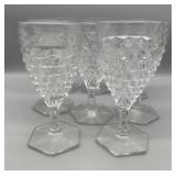 (8) Fostoria Water Goblets