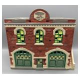 Dept. 56 - Fire Station w/Box Snow Village