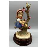 Hummel Apple Tree Girl w/Stand TMK6 Hummel Apple Tree Girl w/Stand TMK6