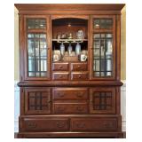 Broyhill Vantana China Hutch - 2pcs Broyhill Vantana China Hutch - 2pcs