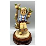 Hummel Apple Tree Boy w/Stand TMK5 Hummel Apple Tree Boy w/Stand TMK5