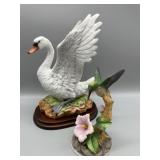 Mute Swan and Humming Bird by Andrea Mute Swan and Humming Bird by Andrea