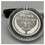 .99% Silver 1 Troy Ounce Guardian Angel Coin