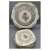 Vintage Harker Pottery Co. 22KT Gold Trim Dishes Vintage Harker Pottery Co. 22KT Gold Trim Dishes
