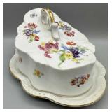 Vintage Porcelain Cheese Dish Vintage Porcelain Cheese Dish