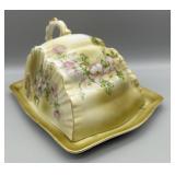 Nippon Hand-Painted Cheese Dish