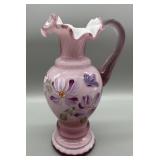 1996 Lynn Fenton Artist Signed Handpainted Ewer 1996 Lynn Fenton Artist Signed Handpainted Ewer