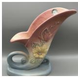 Vintage Hull Magnolia Cornucopia Vase Vintage Hull Magnolia Cornucopia Vase