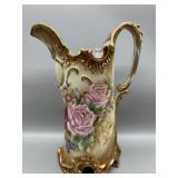 Vintage Nippon Handpainted Pitcher Vintage Nippon Handpainted Pitcher